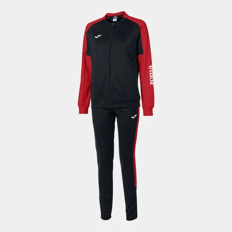 JOMA Chándal Mujer Eco Championship Negro Rojo 3 JOMA Chándal Mujer Eco Championship Negro Rojo