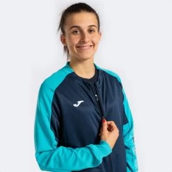 JOMA Chándal Mujer Eco Championship Marino Turquesa Flúor -Deportiva Ropa Tienda 901693.342 5