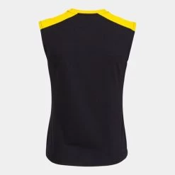 JOMA Camiseta Tirantes Mujer Eco Championship Negro Amarillo 12 JOMA Camiseta Tirantes Mujer Eco Championship Negro Amarillo -Deportiva Ropa Tienda 901695.109 5