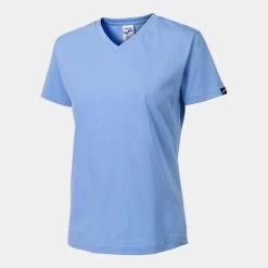 JOMA Camiseta Manga Corta Mujer Versalles Azul