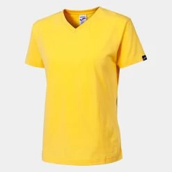 JOMA Camiseta Manga Corta Mujer Versalles Amarillo