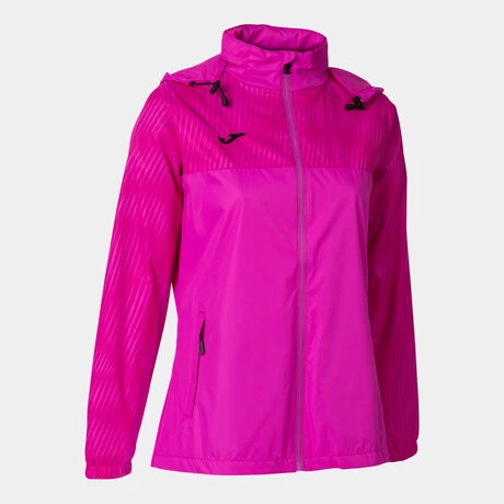 JOMA Chubasquero Mujer Montreal Rosa Flúor 3 JOMA Chubasquero Mujer Montreal Rosa Flúor
