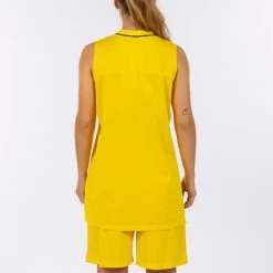 JOMA Set Mujer Atlanta Amarillo Negro -Deportiva Ropa Tienda 901711.901 4