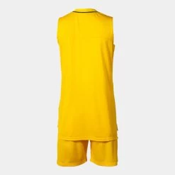 JOMA Set Mujer Atlanta Amarillo Negro -Deportiva Ropa Tienda 901711.901 7