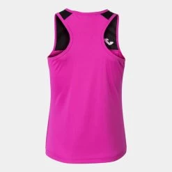 JOMA Camiseta Tirantes Mujer Montreal Rosa Flúor Negro 12 JOMA Camiseta Tirantes Mujer Montreal Rosa Flúor Negro -Deportiva Ropa Tienda 901714.030 4