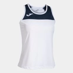 JOMA Camiseta Tirantes Mujer Montreal Blanco Marino