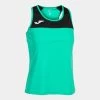 JOMA Camiseta Tirantes Mujer Montreal Verde Negro