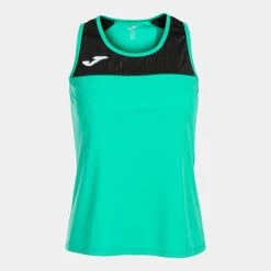 JOMA Camiseta Tirantes Mujer Montreal Verde Negro -Deportiva Ropa Tienda 901714.440 8