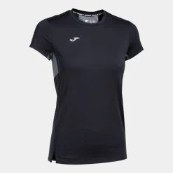 JOMA Camiseta Manga Corta Mujer Explorer Negro