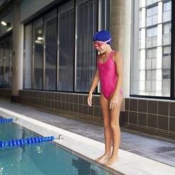 JOMA Bañador Niña Splash Rosa Flúor -Deportiva Ropa Tienda 901774.035 4