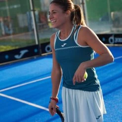 JOMA Falda Mujer Smash Celeste -Deportiva Ropa Tienda 901798.371 3