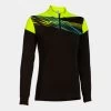 JOMA Sudadera Mujer Elite X Negro Amarillo Flúor