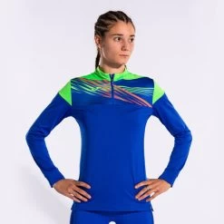 JOMA Sudadera Mujer Elite X Royal Verde Flúor 18 JOMA Sudadera Mujer Elite X Royal Verde Flúor -Deportiva Ropa Tienda 901810.722 6