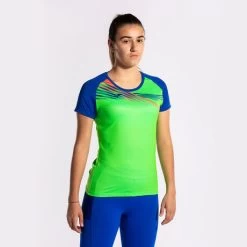 JOMA Camiseta Manga Corta Mujer Elite X Verde Flúor Royal 10 JOMA Camiseta Manga Corta Mujer Elite X Verde Flúor Royal -Deportiva Ropa Tienda 901811.027 3