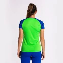JOMA Camiseta Manga Corta Mujer Elite X Verde Flúor Royal 11 JOMA Camiseta Manga Corta Mujer Elite X Verde Flúor Royal -Deportiva Ropa Tienda 901811.027 4