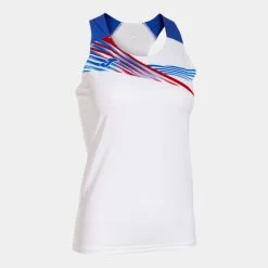 JOMA Camiseta Tirantes Mujer Elite X Blanco Royal