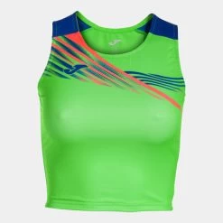 JOMA Top Mujer Elite X Verde Flúor Royal 7 JOMA Top Mujer Elite X Verde Flúor Royal -Deportiva Ropa Tienda 901813.027 3