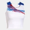 JOMA Top Mujer Elite X Blanco Royal