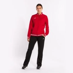 JOMA Chándal Mujer Montreal Rojo Negro -Deportiva Ropa Tienda 901858.601 12