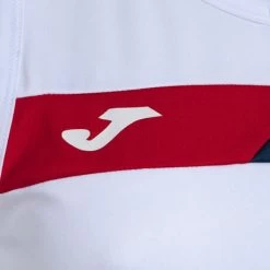 JOMA Camiseta Sin Mangas Mujer Court Blanco Rojo Marino -Deportiva Ropa Tienda 901862.206 4