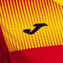 JOMA Camiseta Manga Corta Mujer Eco Supernova Rojo Amarillo -Deportiva Ropa Tienda 901869.609 3