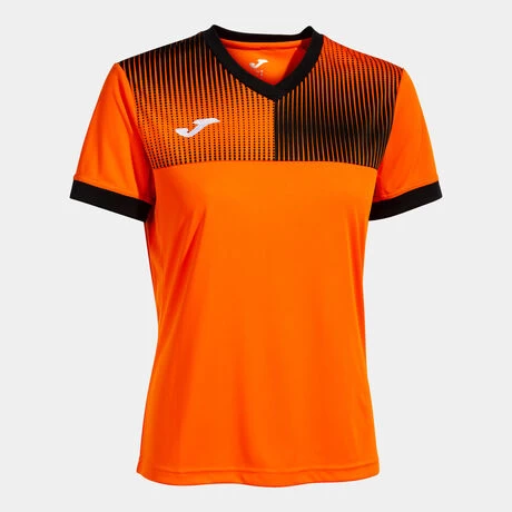 JOMA Camiseta Manga Corta Mujer Eco Supernova Naranja Negro 3 JOMA Camiseta Manga Corta Mujer Eco Supernova Naranja Negro