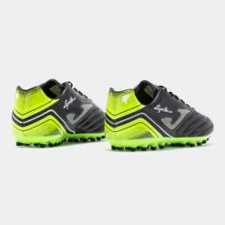 JOMA Botas Fútbol Aguila 22 Césped Artificial AG Negro Verde Flúor -Deportiva Ropa Tienda AGUW2231AG 3
