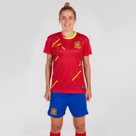 JOMA Camiseta Manga Corta 1ª Equipación Selección Española Fútbol Sala Mujer 4 JOMA Camiseta Manga Corta 1ª Equipación Selección Española Fútbol Sala Mujer - Imagen 2
