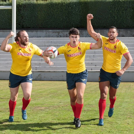 JOMA Camiseta Manga Corta 2ª Equipación Federación Española Rugby 7 JOMA Camiseta Manga Corta 2ª Equipación Federación Española Rugby - Imagen 5