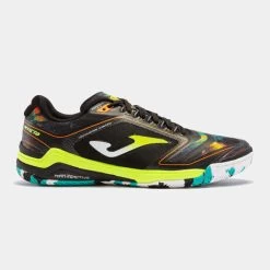 JOMA Zapatillas Fútbol Sala Invicto 23 Indoor Negro Amarillo Flúor