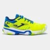 JOMA Zapatillas Slam Jr 23 Clay Junior Amarillo Flúor Royal -Deportiva Ropa Tienda JSLAMS2309P 1