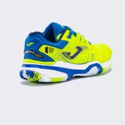 JOMA Zapatillas Slam Jr 23 Clay Junior Amarillo Flúor Royal -Deportiva Ropa Tienda JSLAMS2309P 5