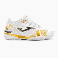 JOMA Zapatillas Slam 22 World Padel Tour - Wpt Clay Junior Blanco Oro