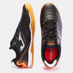 JOMA Zapatillas Fútbol Sala Maxima 23 Indoor Negro Naranja -Deportiva Ropa Tienda MAXS2301IN 4