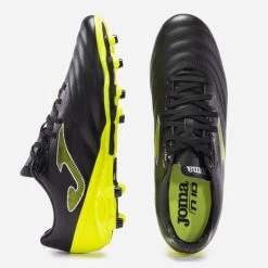 JOMA Botas Fútbol Numero-10 23 Terreno Firme FG Negro Amarillo Flúor 10 JOMA Botas Fútbol Numero-10 23 Terreno Firme FG Negro Amarillo Flúor -Deportiva Ropa Tienda N10S2331FG 4