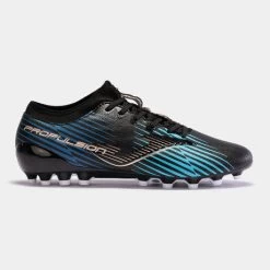 JOMA Botas Fútbol Propulsion Cup 23 Césped Artificial AG Negro Azul