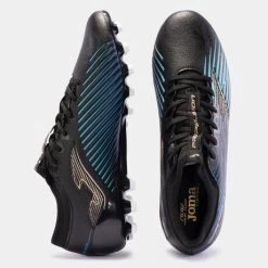 JOMA Botas Fútbol Propulsion Cup 23 Césped Artificial AG Negro Azul -Deportiva Ropa Tienda PCUS2301AG 4