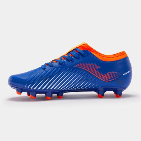 JOMA Botas Fútbol Propulsion Cup 23 Terreno Firme FG Royal Naranja Flúor 4 JOMA Botas Fútbol Propulsion Cup 23 Terreno Firme FG Royal Naranja Flúor - Imagen 2