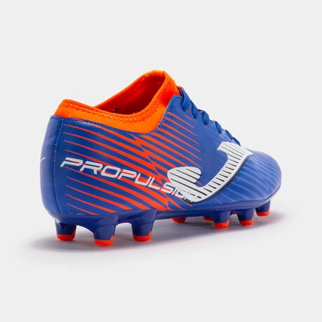JOMA Botas Fútbol Propulsion Cup 23 Terreno Firme FG Royal Naranja Flúor 5 JOMA Botas Fútbol Propulsion Cup 23 Terreno Firme FG Royal Naranja Flúor - Imagen 3