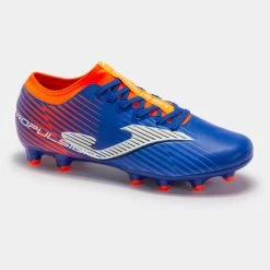 JOMA Botas Fútbol Propulsion Cup 23 Terreno Firme FG Royal Naranja Flúor 10 JOMA Botas Fútbol Propulsion Cup 23 Terreno Firme FG Royal Naranja Flúor -Deportiva Ropa Tienda PCUS2305FG 4