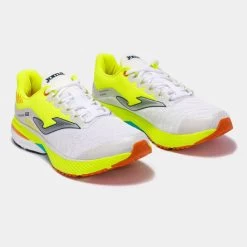 JOMA Zapatillas Running Titanium Men 23 Hombre Blanco Amarillo Flúor -Deportiva Ropa Tienda RTITAS2302 2