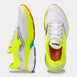 JOMA Zapatillas Running Titanium Men 23 Hombre Blanco Amarillo Flúor -Deportiva Ropa Tienda RTITAS2302 4