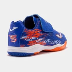 JOMA Zapatillas Fútbol Sala Supercopa Jr 23 Indoor Junior Royal Coral -Deportiva Ropa Tienda SCJS2305INV 3