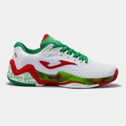 JOMA Zapatillas T.Ace 23 Roma Clay Unisex Blanco Rojo