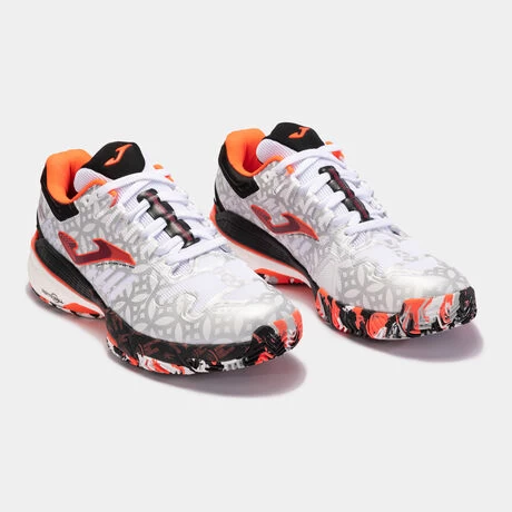 JOMA Zapatillas Federación Internacional Pádel Clay Mujer Blanco Negro 4 JOMA Zapatillas Federación Internacional Pádel Clay Mujer Blanco Negro - Imagen 2