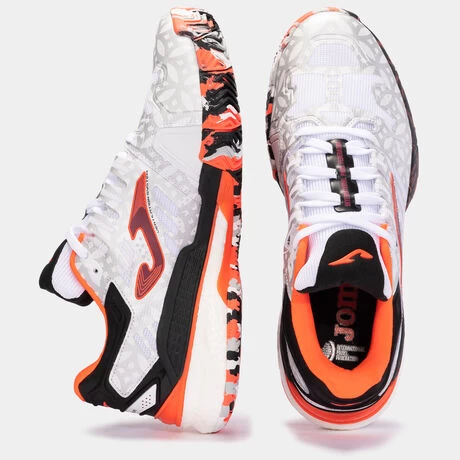 JOMA Zapatillas Federación Internacional Pádel Clay Mujer Blanco Negro 6 JOMA Zapatillas Federación Internacional Pádel Clay Mujer Blanco Negro - Imagen 4