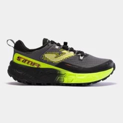JOMA Zapatillas Trail Tk.Sima 23 Hombre Negro Amarillo Flúor