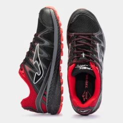 JOMA Zapatillas Trail Tk.Trek 23 Hombre Negro Rojo -Deportiva Ropa Tienda TKTRES2301 4