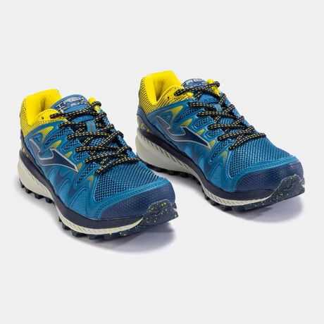 JOMA Zapatillas Trail Tk.Trek 23 Hombre Petróleo Amarillo 4 JOMA Zapatillas Trail Tk.Trek 23 Hombre Petróleo Amarillo - Imagen 2