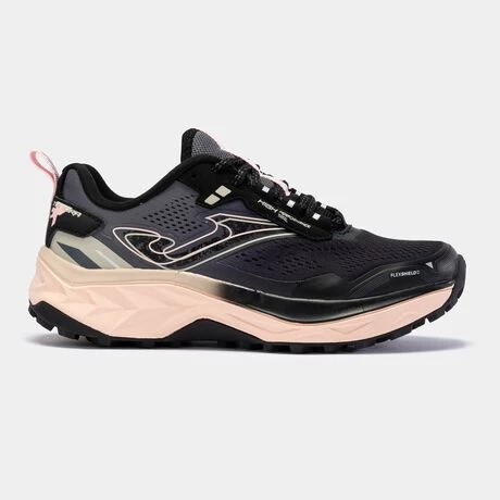 JOMA Zapatillas Trail Tundra Lady 23 Mujer Negro Rosa 3 JOMA Zapatillas Trail Tundra Lady 23 Mujer Negro Rosa